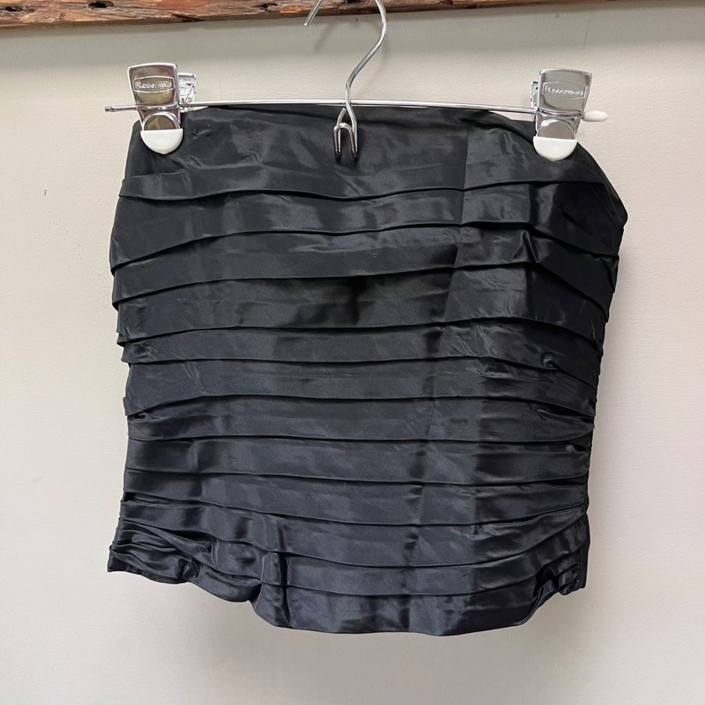 Scott McClintock Size 10 Black Millennium 2000 Y2K Corset Top